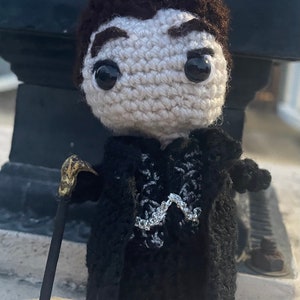 Fantasy Bird Gang Leader Crochet Pattern