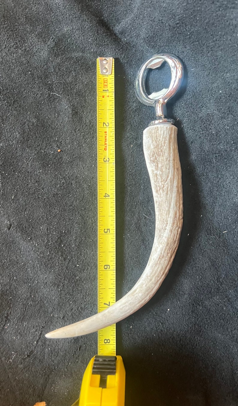 TwobearsTradingNM Antler Bottle Opener - Thumbnail 3
