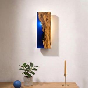Olive Wall Sconce Lighting – Custom Resin and Hardware Options image 3