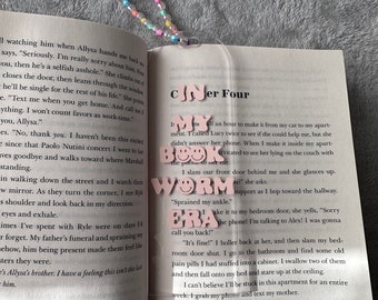 In my book worm era - Acrylic Bookmark