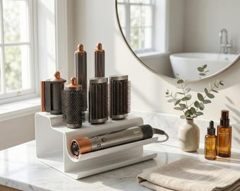 Dyson Airwrap/Co-anda 2x Stand/Supersonic R – Stylish 3D Printed Holder – Bathroom Organizer
