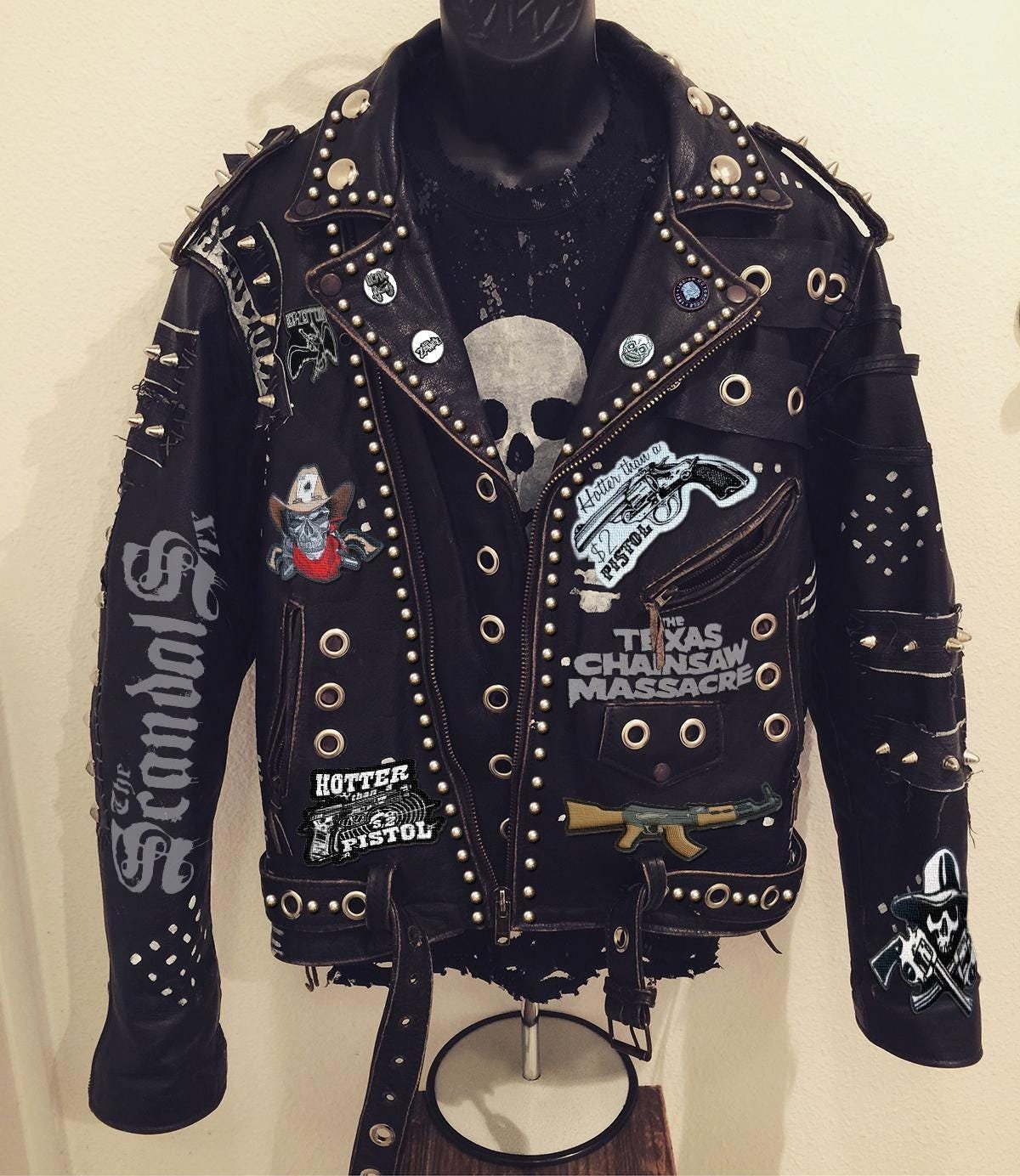 Punk Jacket - Etsy Canada