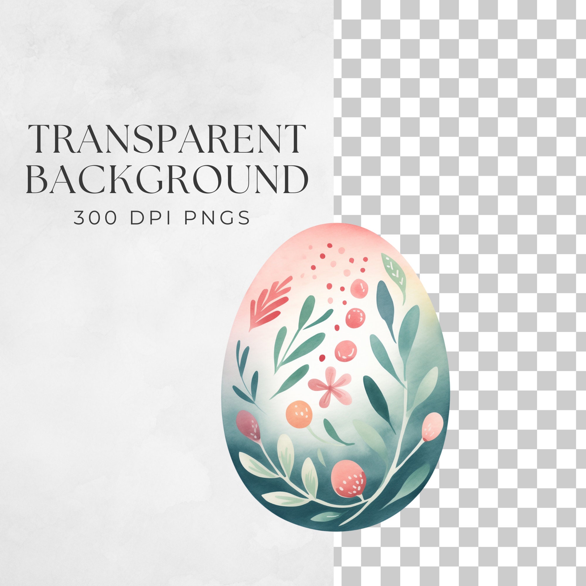 Green Easter Egg Clipart Easter Egg Design Clipart Floral Watercolor Green easter egg clipart easter egg design clipart floral watercolor
