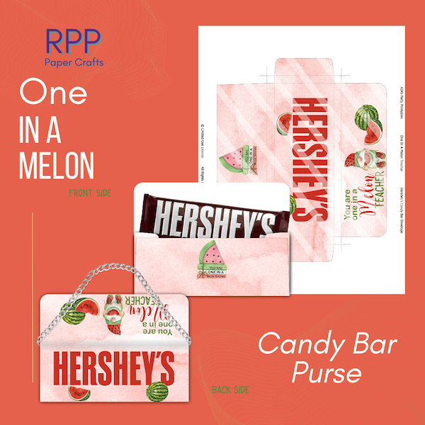 One In A Melon Teacher – Candy Bar Geldbörse