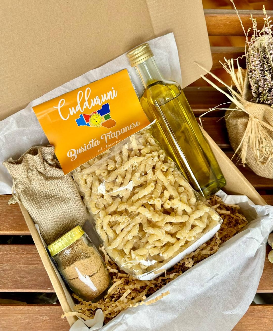Italian Gourmet Gift Box/ Sicilian Food Gift /personalized Food Basket ...