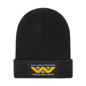 Aliens 1986 inspired Weyland-Yutani - &quot;Building Better Worlds&quot; - High-quality Knit Beanie