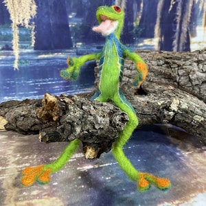 Gefilzter Frosch- Filztier