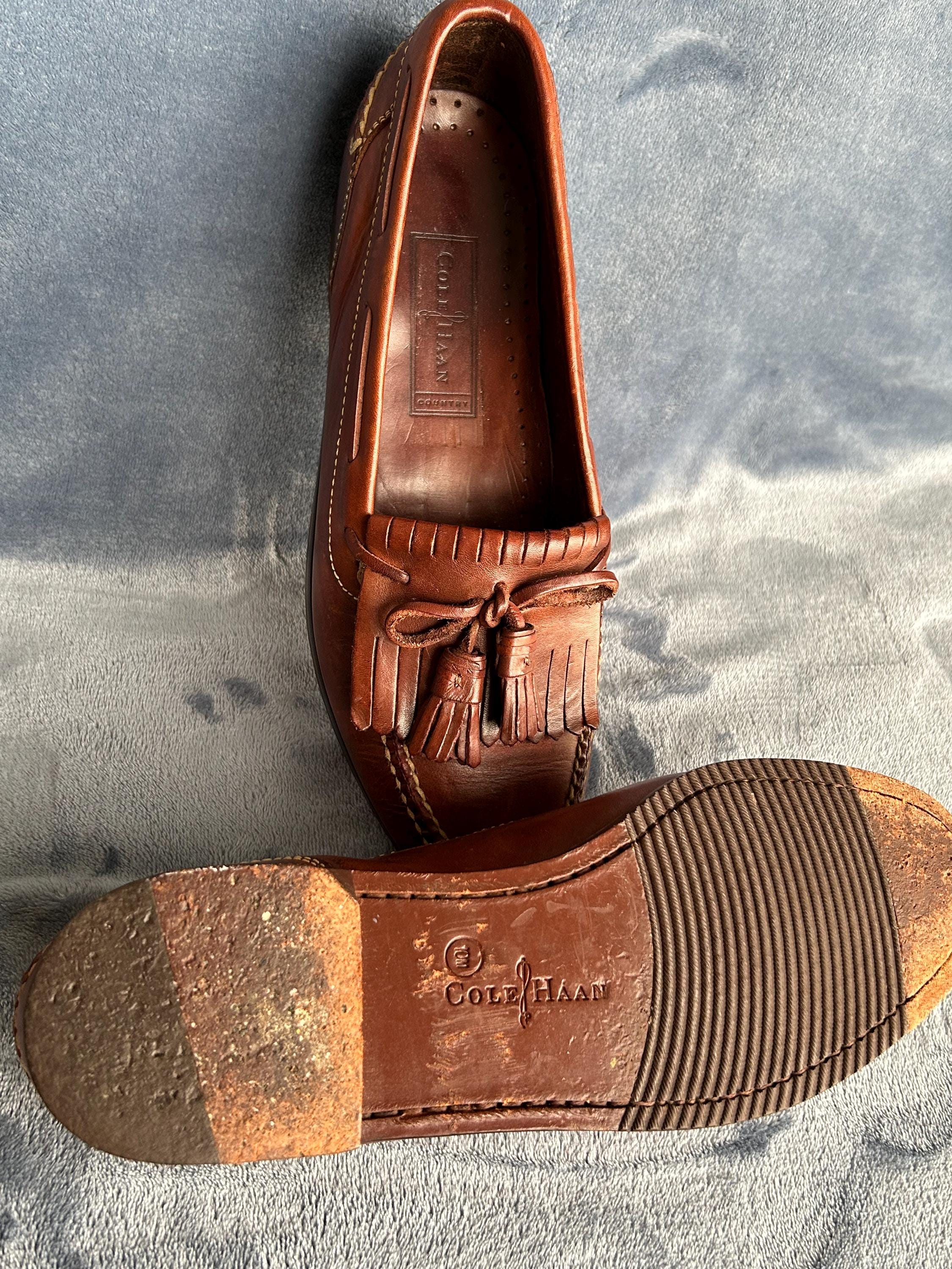 Cole Haan Vintage Tassel Kiltie Loafer - Etsy