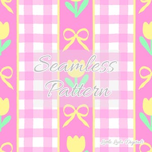 Easter seamless pattern