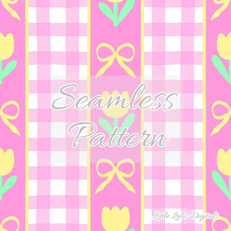 Easter seamless pattern