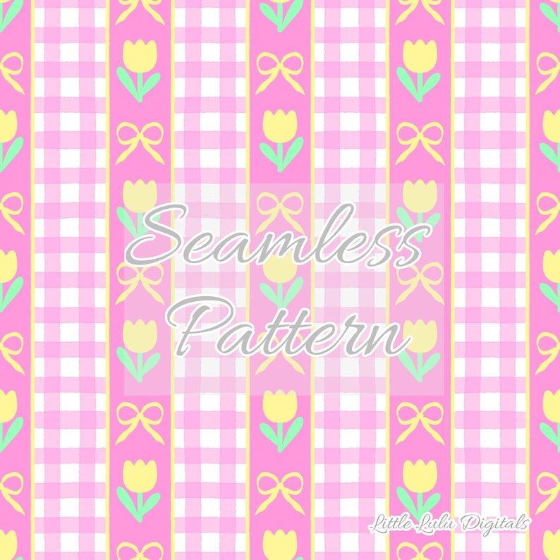 Easter seamless pattern