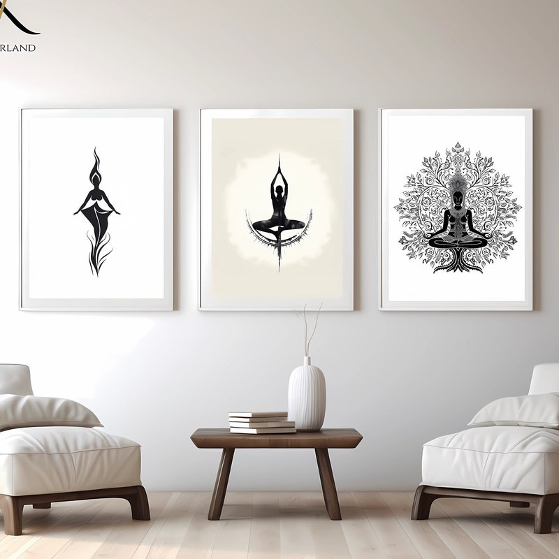Yoga Painting - Etsy