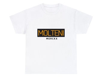 Molteni Cycling T Shirt | Retro Eddy Merckx Jersey Unisex Tee