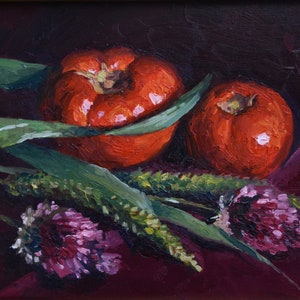 Oil Painting &quot;From Farm Market&quot;
