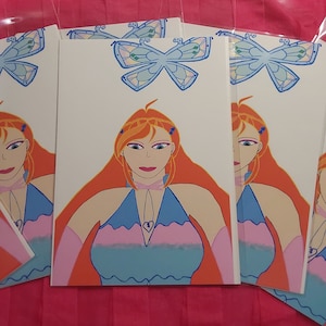 Winx Club Bloom Enchantix Art Print