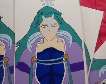 Bleach Hyourinmaru Lámina artística