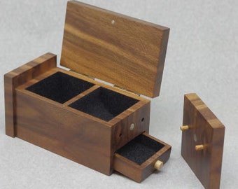 Wooden trinket, ring box