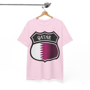 Qatar Shield Shirt, Qatar Shirt, Qatar Flag shirt, Qatar soccer shirt, Qatar world cup shirt, qatar jersey, Qatar futbol, country shirt image 13