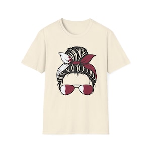 Qatar Shirt, Qatar Flag Shirt, Qatar Jersey, Qatar Messy Bun, Qatar Bun Shirt, Qatar Soccer, Qatar World cup shirt, Country Shirt, Flagshirt image 1