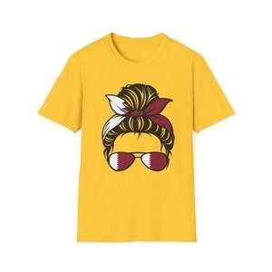 Qatar Shirt, Qatar Flag Shirt, Qatar Jersey, Qatar Messy Bun, Qatar Bun Shirt, Qatar Soccer, Qatar World cup shirt, Country Shirt, Flagshirt image 3
