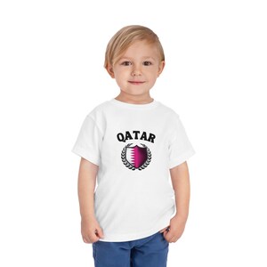 Camiseta de Qatar, Camiseta con la bandera de Qatar, Camiseta con el escudo de Qatar, Camiseta de Qatar para la Copa Mundial, Camiseta de fútbol de Qatar, Camiseta de Qatar, Fútbol de Qatar, Camiseta de país para adultos imagen 2