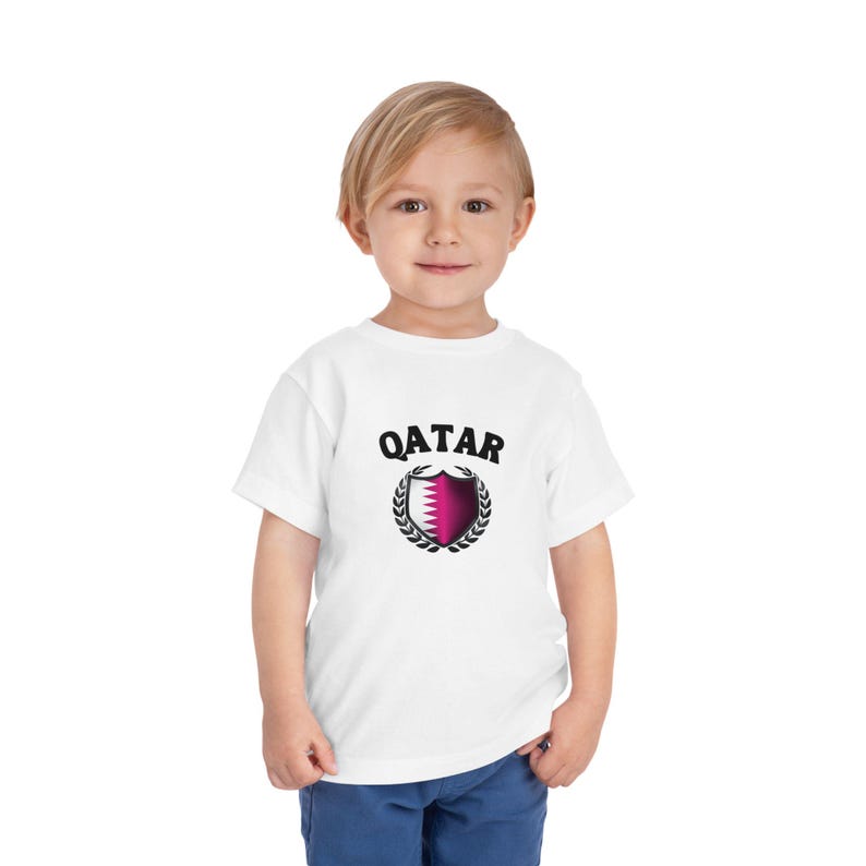 Camiseta de Qatar, Camiseta con la bandera de Qatar, Camiseta con el escudo de Qatar, Camiseta de Qatar para la Copa Mundial, Camiseta de fútbol de Qatar, Camiseta de Qatar, Fútbol de Qatar, Camiseta de país para adultos imagen 2