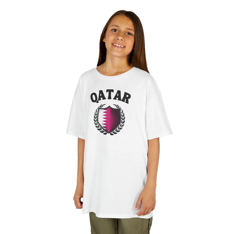 Camiseta de Qatar, Camiseta con la bandera de Qatar, Camiseta con el escudo de Qatar, Camiseta de Qatar para la Copa Mundial, Camiseta de fútbol de Qatar, Camiseta de Qatar, Fútbol de Qatar, Camiseta de país para adultos imagen 11