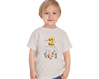 Kids Shirt, Toddler shirt - I'm Having a Blast!" Toddler Short Sleeve Tee, Kids Birthday Gift, Cute 2nd Birthday Shirt, Fun Toddler