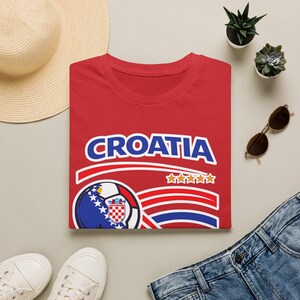 Croatia Soccer Shirt, Croatia Shirt, Croatia kids shirt, Croatia jersey, World cup shirt, Soccer shirt, Croatia Nationalteam, Croatia tee image 8