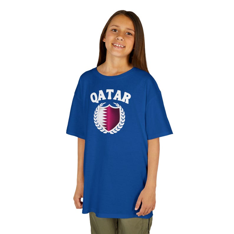 Camiseta de Qatar, Camiseta con la bandera de Qatar, Camiseta con el escudo de Qatar, Camiseta de Qatar para la Copa Mundial, Camiseta de fútbol de Qatar, Camiseta de Qatar, Fútbol de Qatar, Camiseta de país para adultos imagen 12