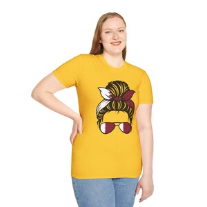 Qatar Shirt, Qatar Flag Shirt, Qatar Jersey, Qatar Messy Bun, Qatar Bun Shirt, Qatar Soccer, Qatar World cup shirt, Country Shirt, Flagshirt image 8