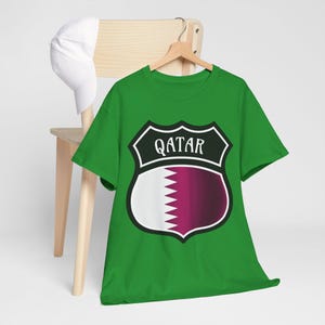 Qatar Shield Shirt, Qatar Shirt, Qatar Flag shirt, Qatar soccer shirt, Qatar world cup shirt, qatar jersey, Qatar futbol, country shirt image 3