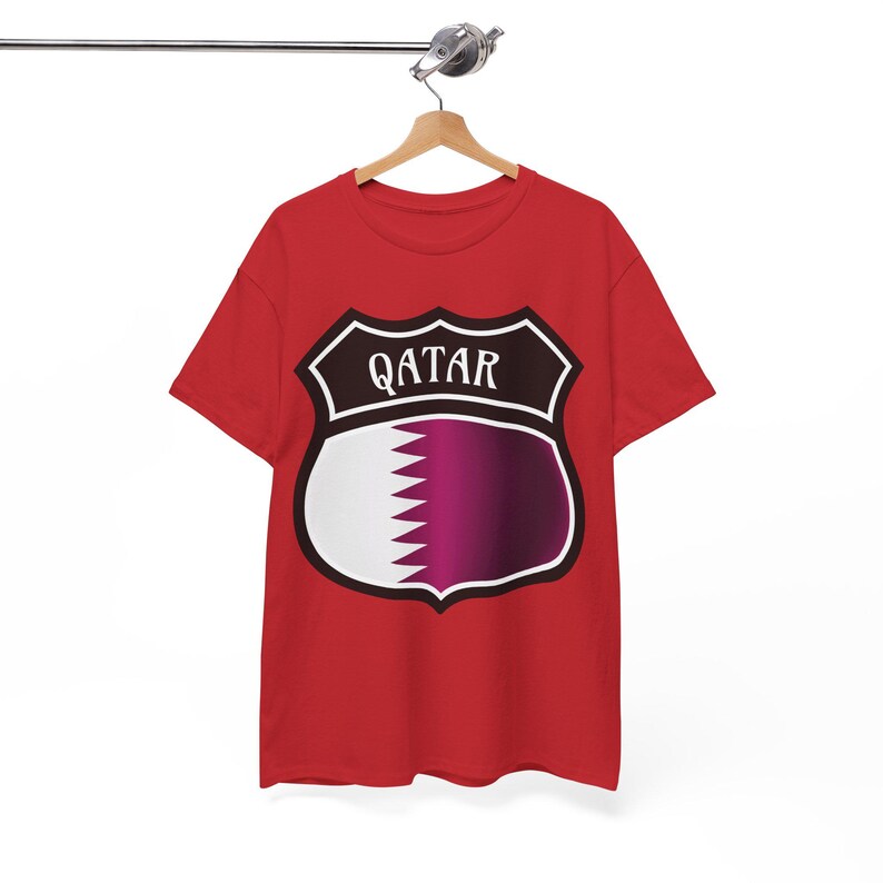Qatar Shield Shirt, Qatar Shirt, Qatar Flag shirt, Qatar soccer shirt, Qatar world cup shirt, qatar jersey, Qatar futbol, country shirt image 15