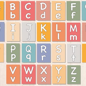 Alphabet Cards Printable for Preschool, Number Cards Printable ...