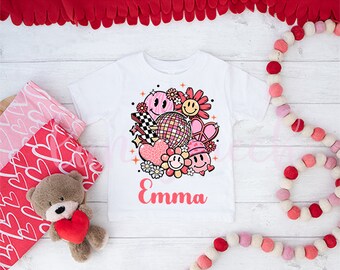 Mädchen Valentinstag Shirt, Kinder Valentinstag T-Shirt, Mädchen Valentinstag Geschenk, Baby Mädchen Valentinstag Shirt, Valentinstag Shirt, Mädchen Valentinstag T-Shirt