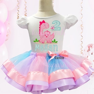 Roupa de aniversário de dinossauro, tutu de dinossauro, aniversário de dinossauro para meninas, camisa de aniversário de dinossauro, aniversário de dinossauro para meninas, camisa de dinossauro para meninas, Dino