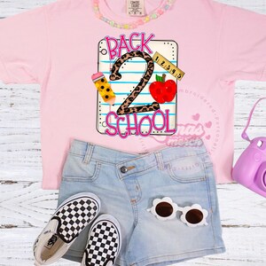 Personalized back to school shirt, First day of school shirt, custom school shirt, school shirt for girls , kindergarten shirt, girls  shirt