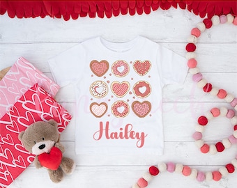 Valentinstag Shirt für Mädchen, Valentinstag Shirt für Mädchen, Valentinstag Geschenk für Mädchen, Valentinstag Shirt für Mädchen, Valentinstag Shirt