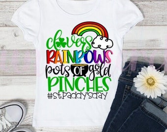 Camisa del Día de San Patricio, Camisa del Día de la Niña de San Patricio, Camisa para niños pequeños de la suerte, San Patricio, Personalizada, Leprechaun, Camisa para niños de San Patricio.