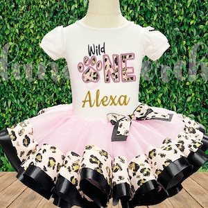wild one tutu set, wild one shirt, first birthday tutu set, first birthday outfit, baby&#39;s first birthday outfit, baby&#39;s 1st birthday