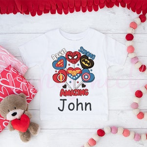 Boy Valentine Shirt,Spiderman Shirt,Marvel,Superhero Shirt,Valentine Shirt,Valentines Day,Kids Valentines,Valentines Gift,Toddler Valentines