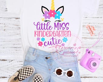 Personalized back to school shirt, First day of school shirt, custom school shirt, school shirt for girls , kindergarten shirt, girls  shirt