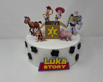 Toy Story Kuchen Topper