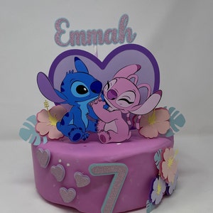 Stitch Cake Topper - Stitch Birthday - Stitch Party