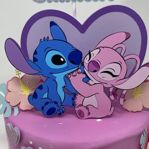 Stitch Cake Topper - Stitch Geburtstag - Stitch Party Bild 3