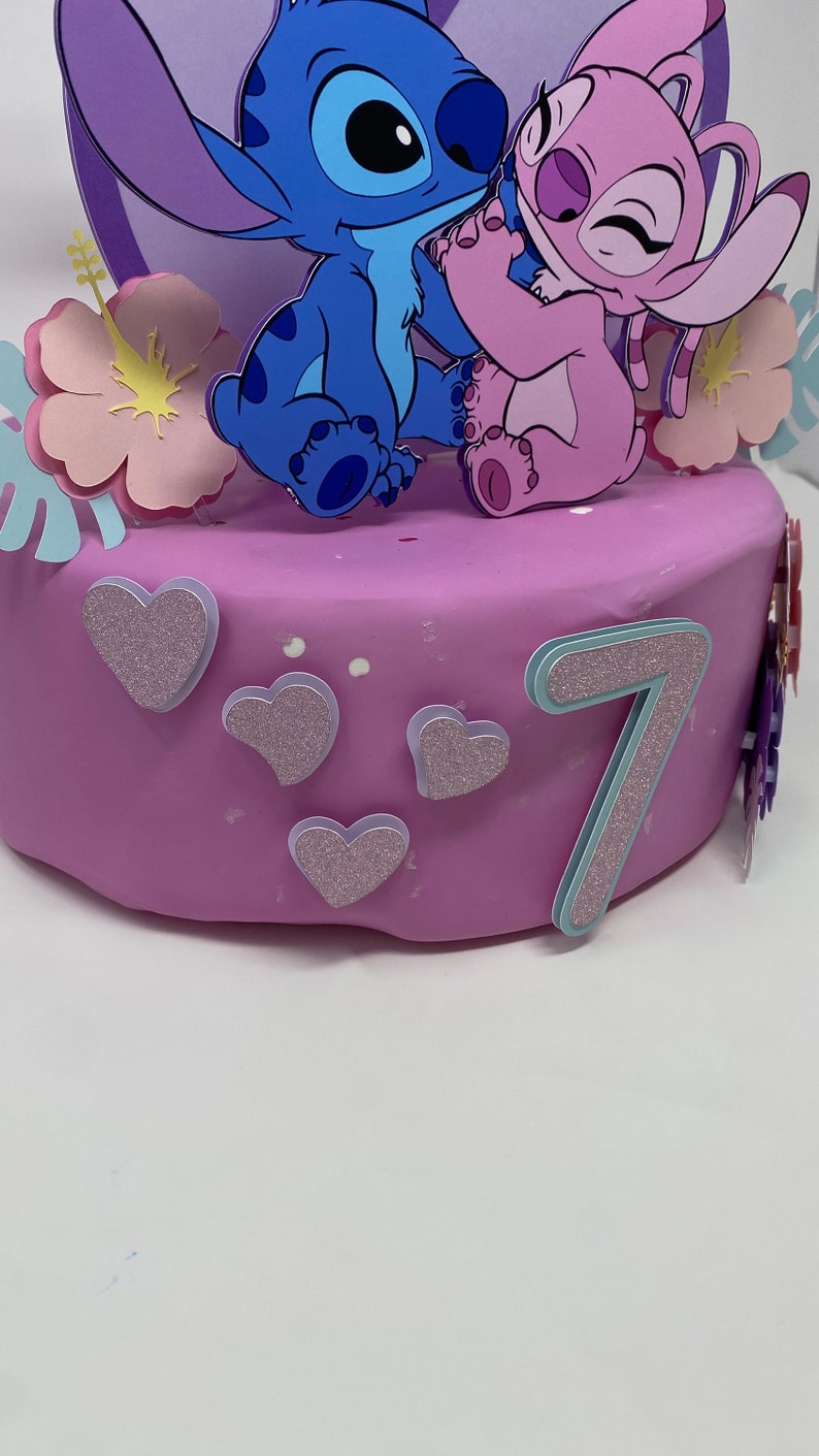 Stitch Cake Topper - Stitch Geburtstag - Stitch Party Bild 4