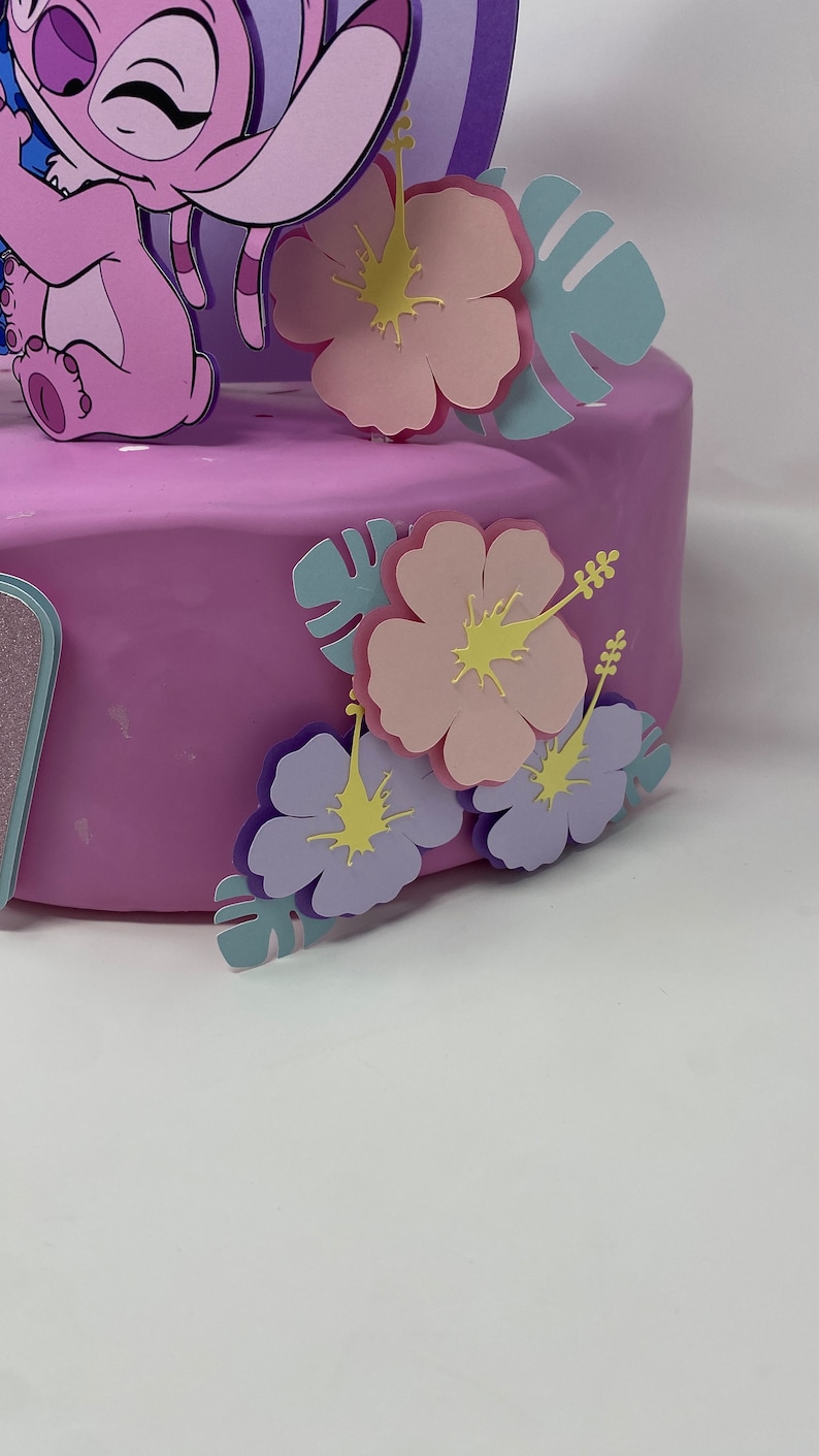 Stitch Cake Topper - Stitch Geburtstag - Stitch Party Bild 5
