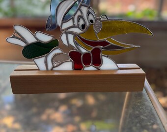 Pickle themed suncatcher