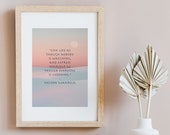 Daily Motivation | Nelson Mandela | Wall Art Print | Digital Download