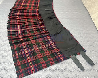 Kilt tradicional de tartán de Cochrane hecho a mano - Tartán del clan Cochrane